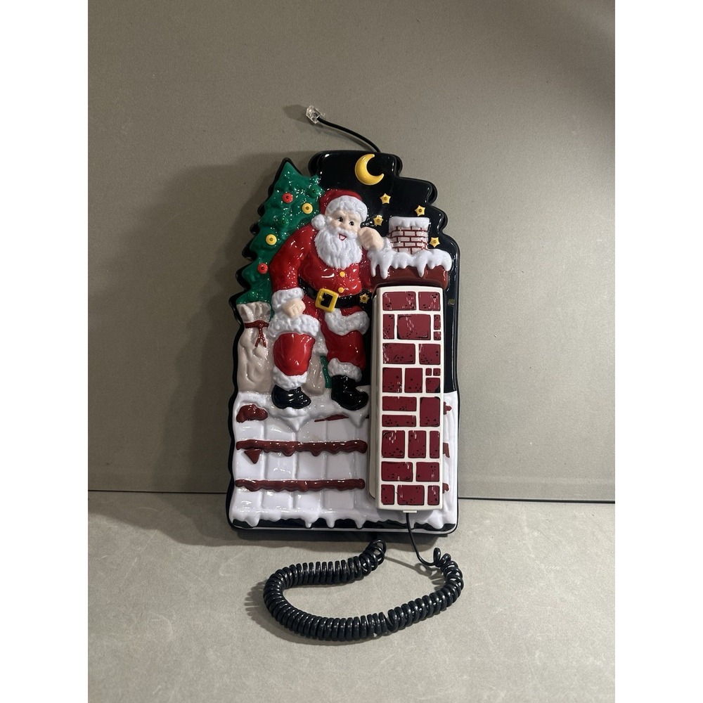 Vintage Christmas Phone (for Parts Only)‎